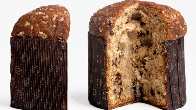 El panettone Rocher de Raul Asencio / Foto cedida El panettone Rocher de Raul Asencio / Foto cedida
