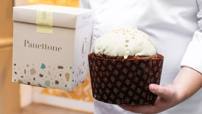 El panettone de limoncello de Pastelería Carrió / Foto cedida El panettone de limoncello de Pastelería Carrió / Foto cedida