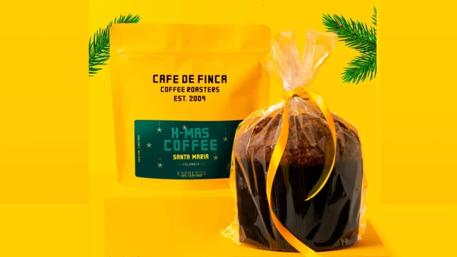 El panettone de café de Jordi Morera y Café de Finca / Foto cedida El panettone de café de Jordi Morera y Café de Finca / Foto cedida