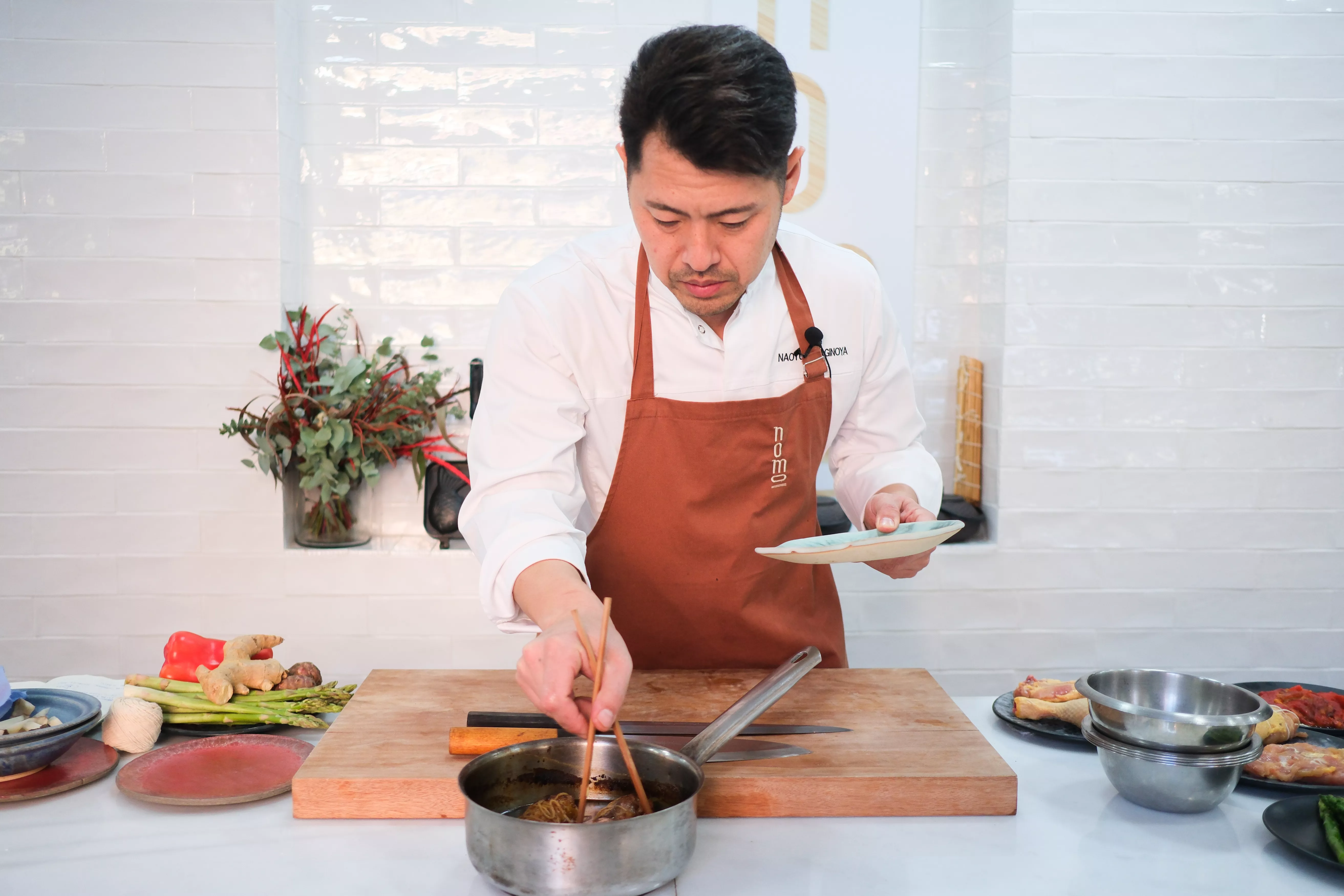 Maki navideño de Naoyuki Haginoya. Receta del Grupo Nomo / SIMÓN SÁNCHEZ