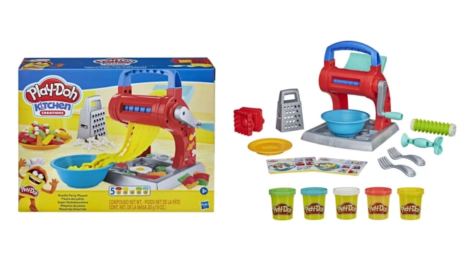Máquina de pasta de Play-Doh / Foto: web