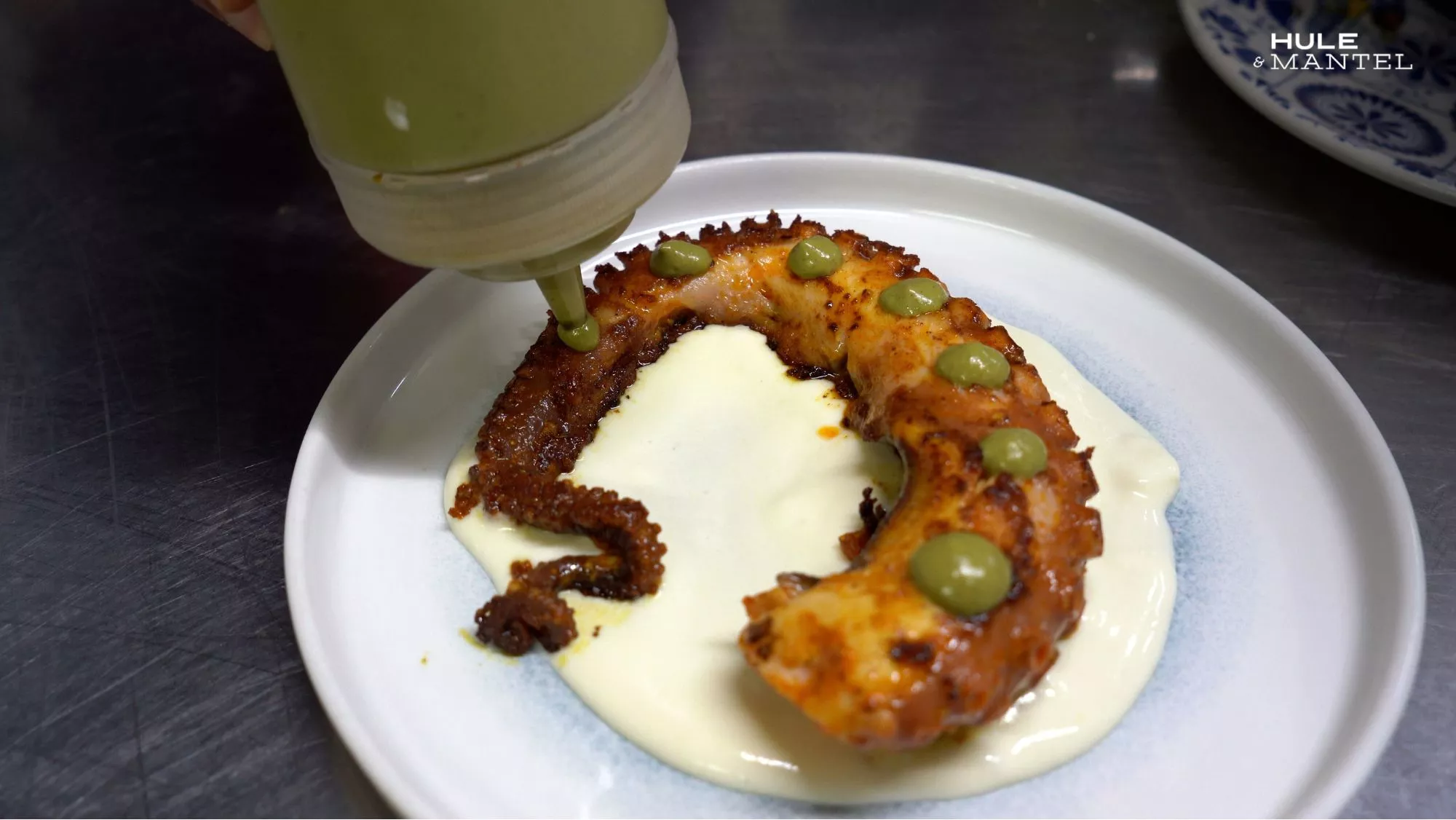 Emplatado del pulpo de Little Andaman / Hule y Mantel