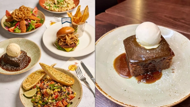 Platos del menú Veganuary en Hard Rock Café Barcelona / Foto: Instagram