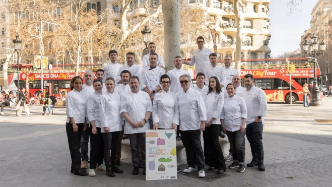 Los chefs que participan en la séptima edición de Passeig de Gourmets / Foto cedida