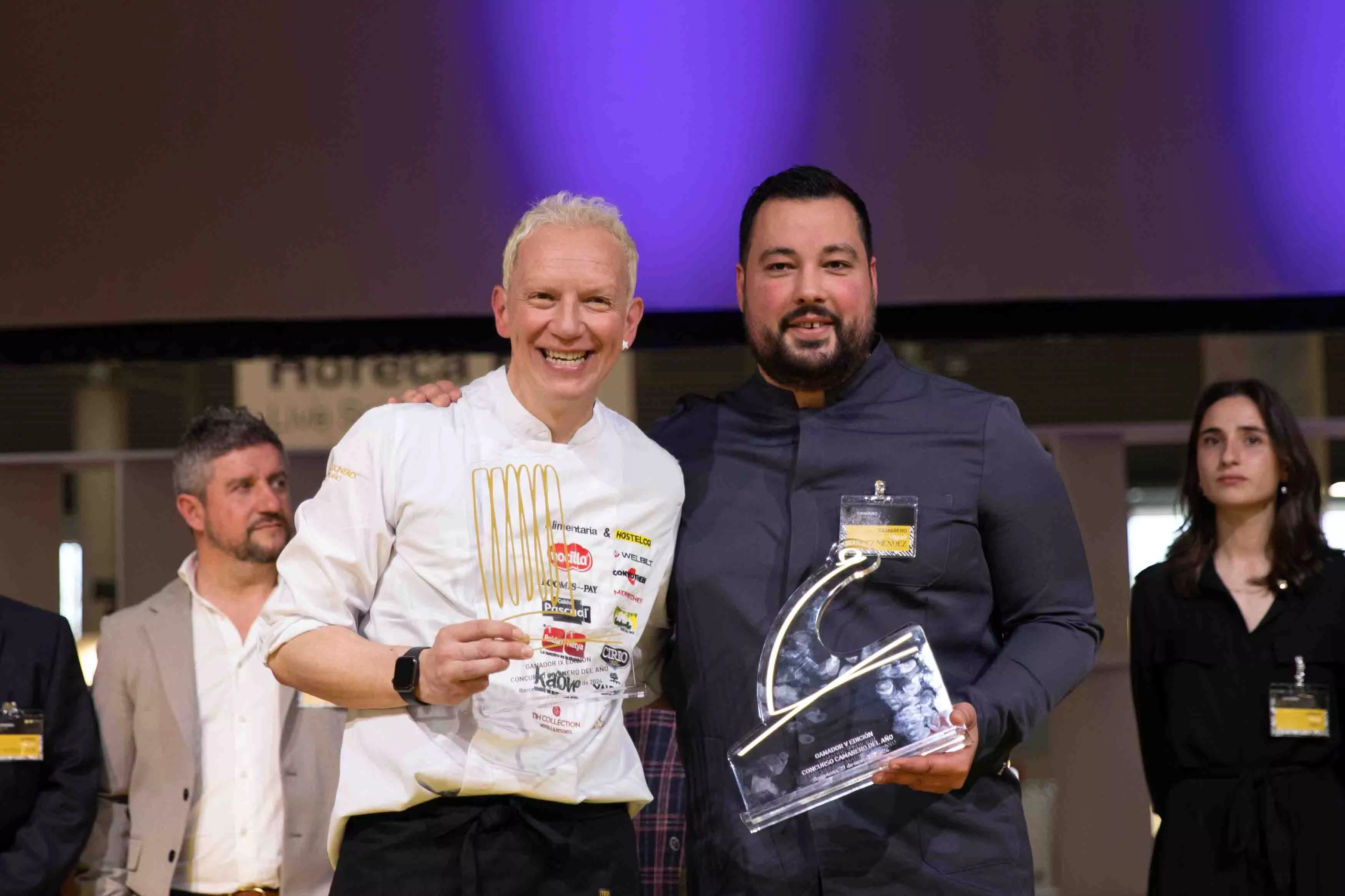 Toño Rodríguez y Miguel López, Cocinero y Camarero del Año 2024 / GALA ESPÍN