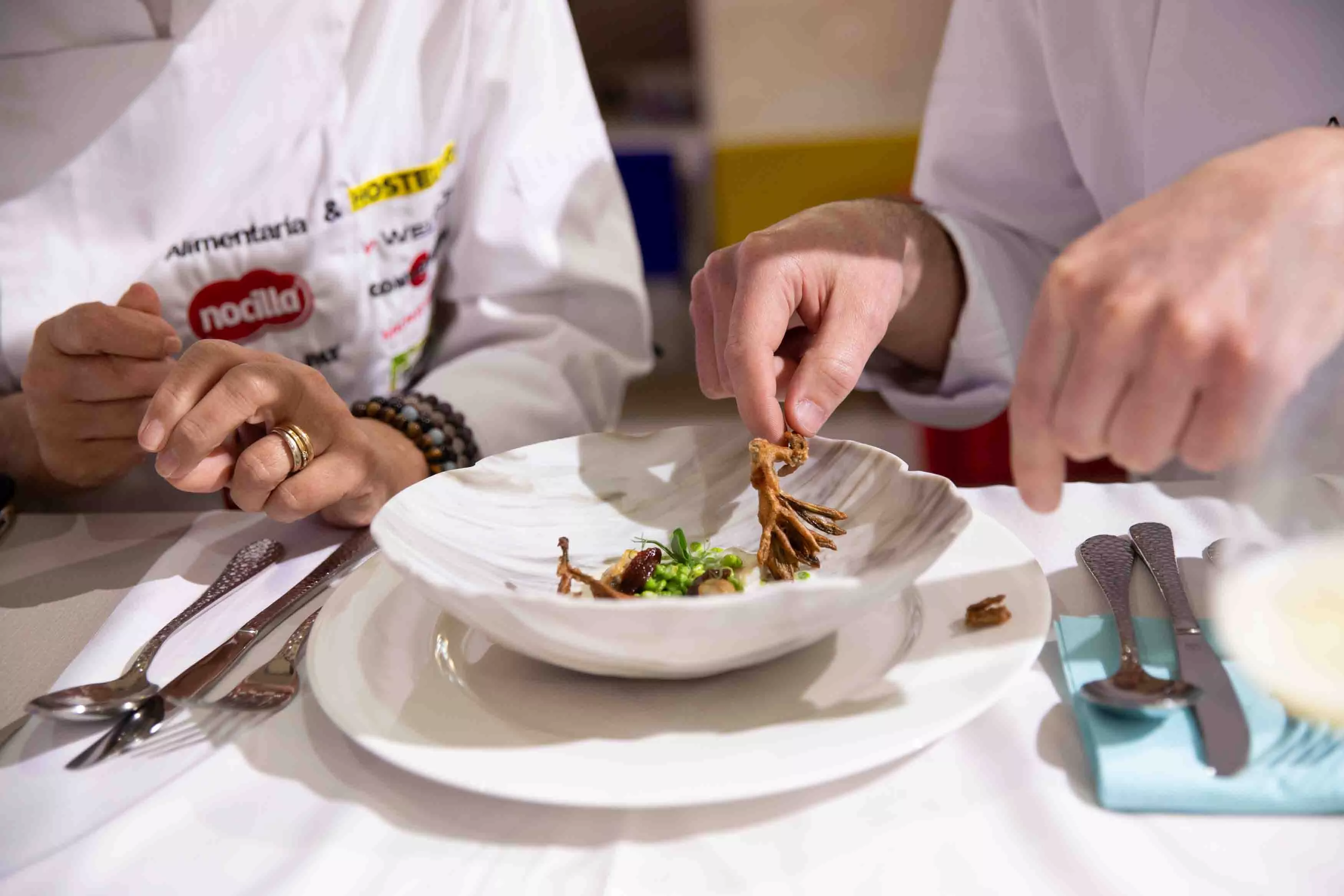 El jurado del concurso Cocinero del Año en Alimentaria 2024 / GALA ESPÍN