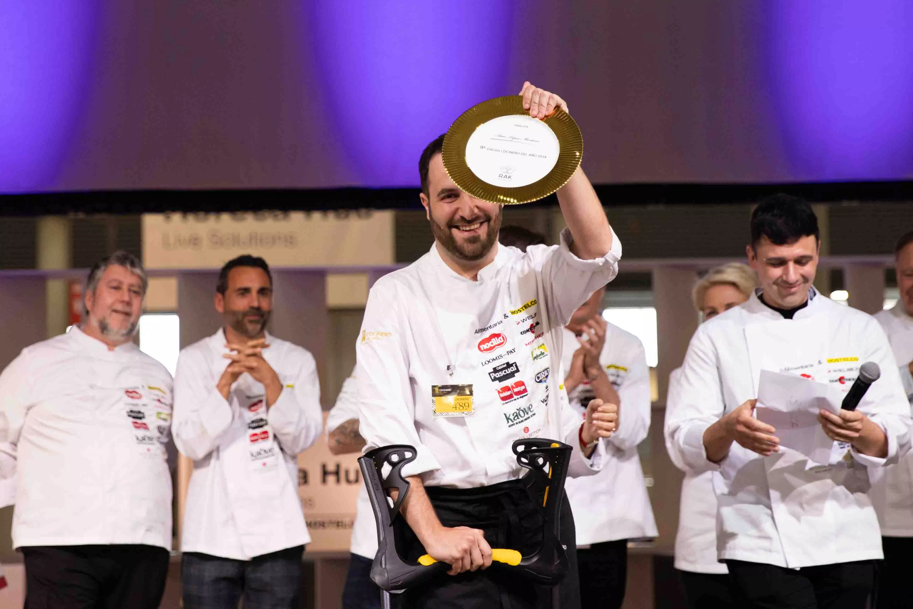 Tercer premio en el concurso Cocinero del Año en Alimentaria 2024 / GALA ESPÍN