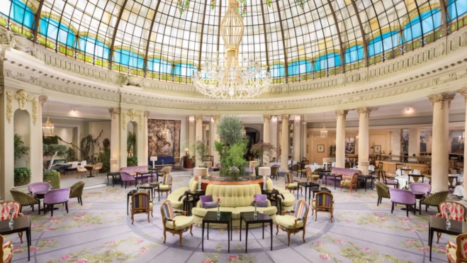 Restaurante La Rotonda del Hotel Westing Palace Madrid / Foto: web Restaurante La Rotonda del Hotel Westing Palace Madrid / Foto: web