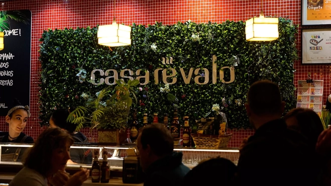 La barra del restaurante Casa Arévalo en Soria / Foto: Yolanda Cardo