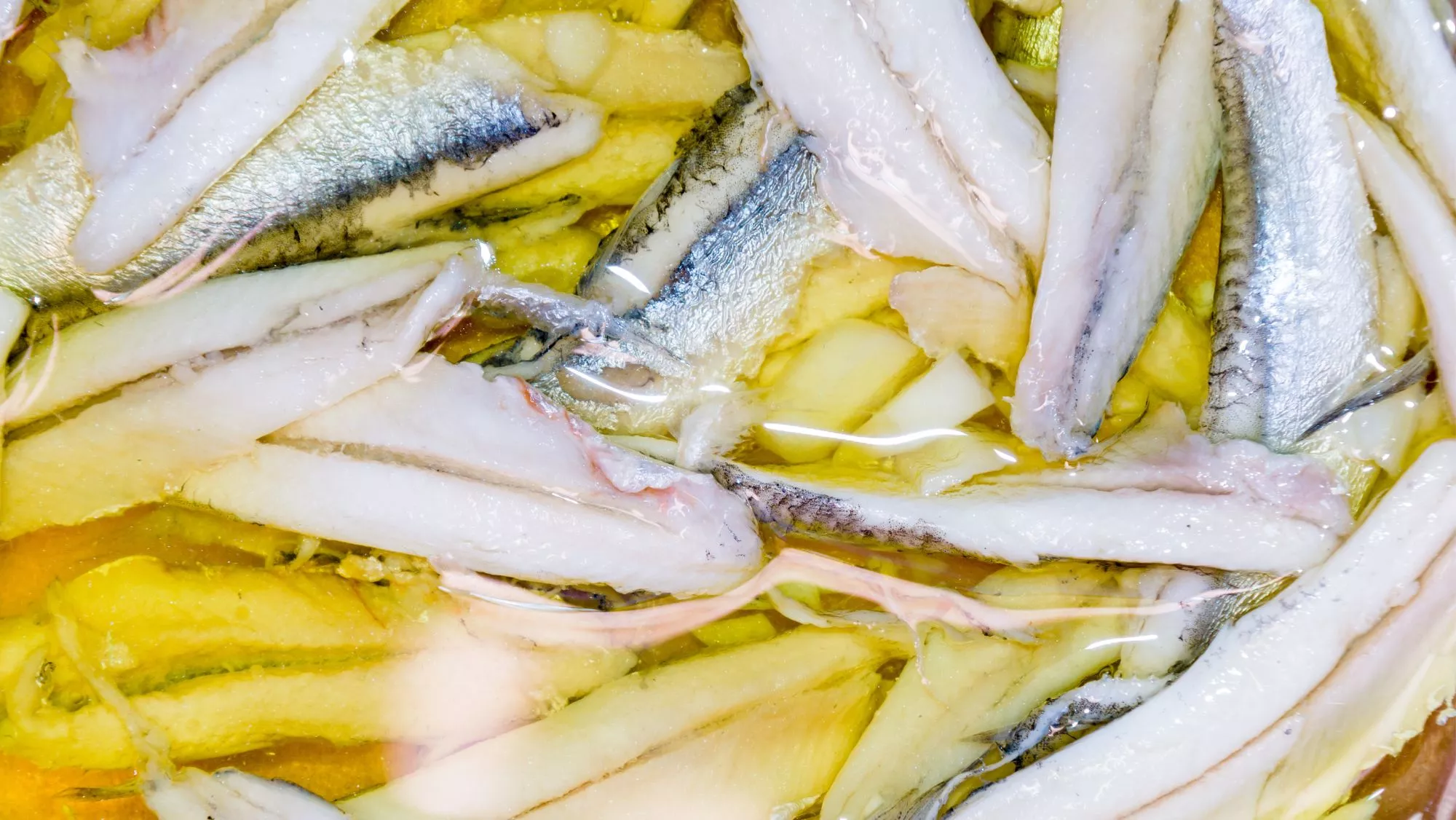 Boquerones macerando en vinagre / Foto: Canva