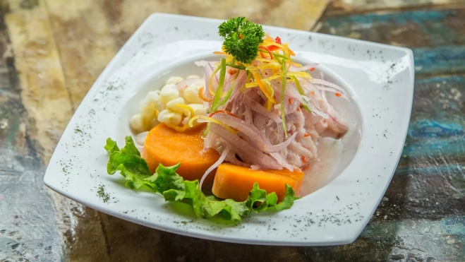 Plato de Ceviche / UNSPLASH Plato de Ceviche / UNSPLASH