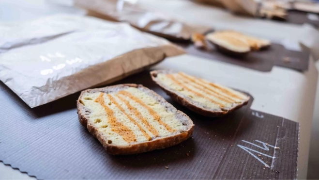 Panes presentados al concurso del mejor pan de Sant Jordi 2024 / SIMON SÁNCHEZ