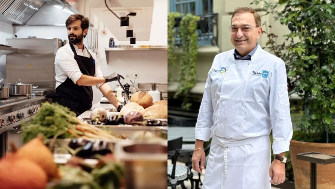 Los chefs Coco Montes y Ricardo Gil / Foto: web y cedida