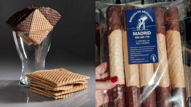 Diversos tipos de barquillos elaborados en Madrid / Foto: Instagram Barquilleros de Madrid Diversos tipos de barquillos elaborados en Madrid / Foto: Instagram Barquilleros de Madrid