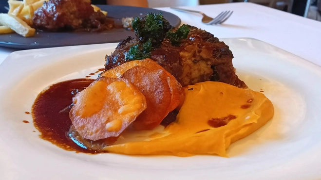 Terrina de cordero de Bellver en Ca La Nuria / Foto: Òscar Gómez