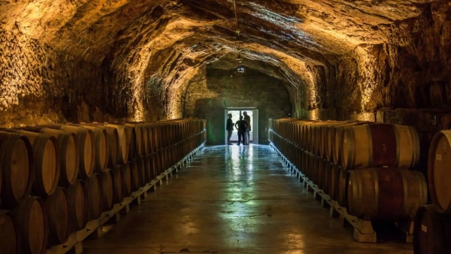 Interior de la Bodegas Roda en Haro (La Rioja) / Foto: Instagram Interior de la Bodegas Roda en Haro (La Rioja) / Foto: Instagram