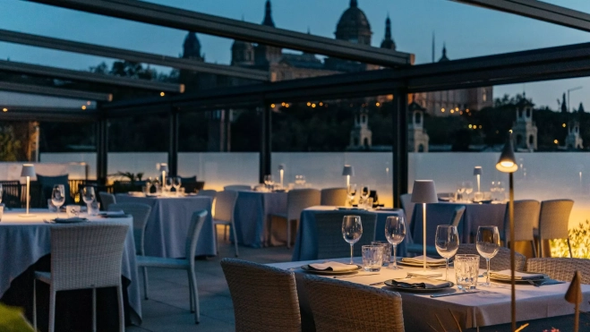 Montjuïc Pop Up Summer Restaurant en InterContinental Barcelona / Foto cedida Montjuïc Pop Up Summer Restaurant en InterContinental Barcelona / Foto cedida