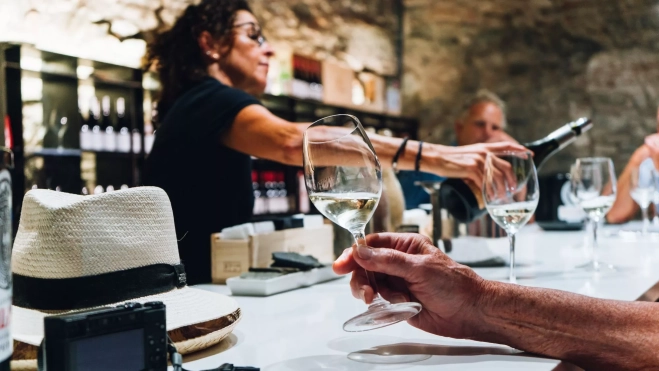 Cata de vinos en el Priorat / Cedida