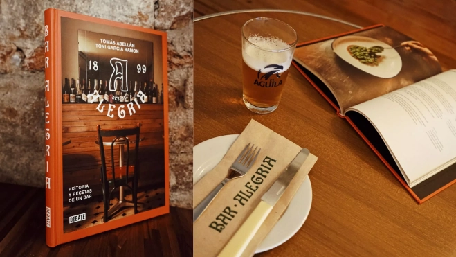 Presentación del libro del Bar Alegría en Barcelona / Cedida Presentación del libro del Bar Alegría en Barcelona / Cedida