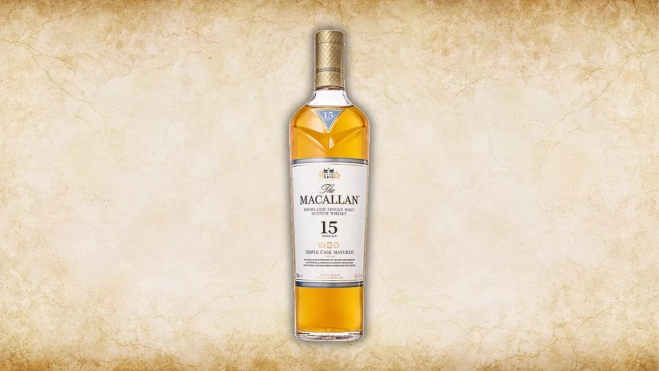 Whisky The Macallan Triple Cask 15 años / Web / Hule y Mantel Whisky The Macallan Triple Cask 15 años / Web / Hule y Mantel
