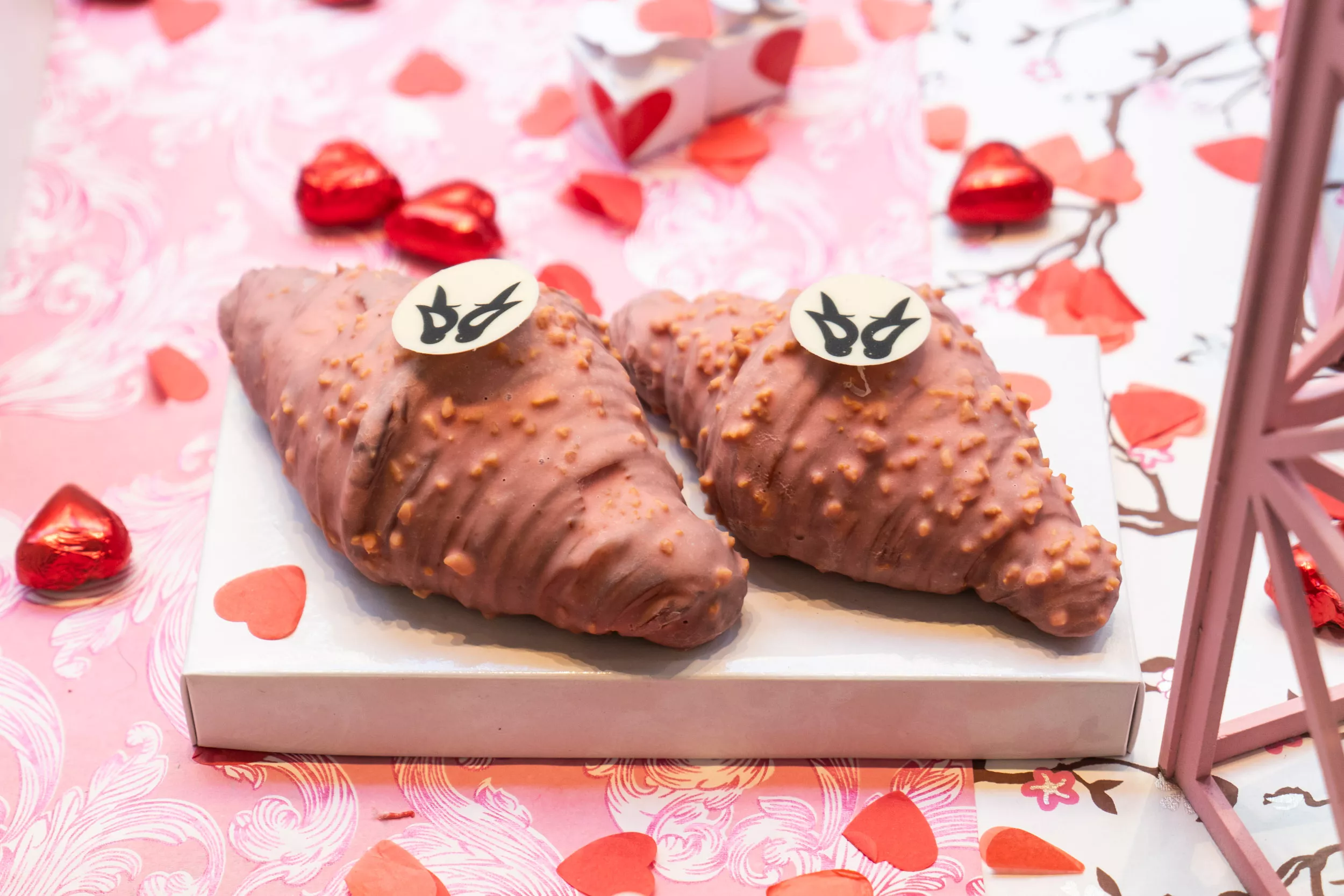 Croissant de san Valentín de la pastelería Brunells / GALA ESPÍN