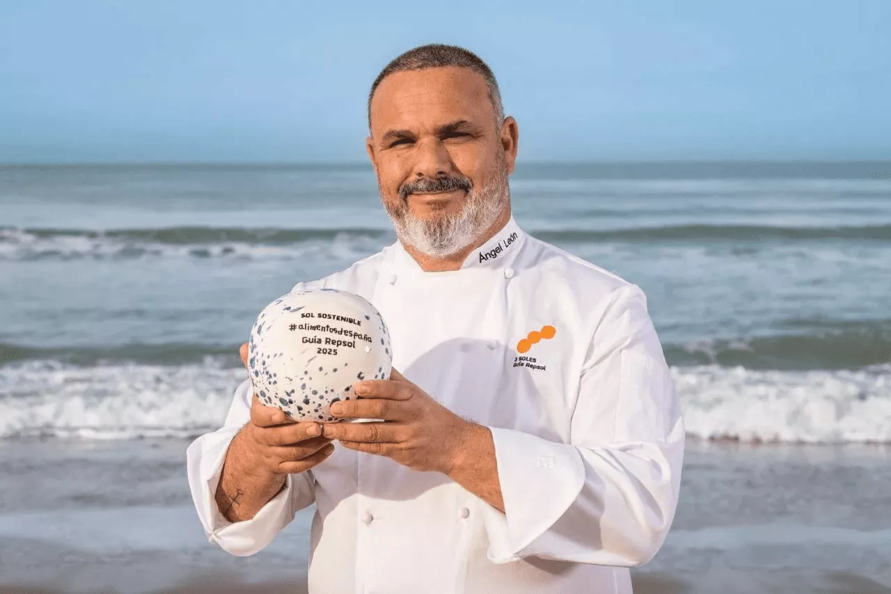 Ángel León, chef de 'Aponiente' y ganador de 3 Soles / Guía Repsol