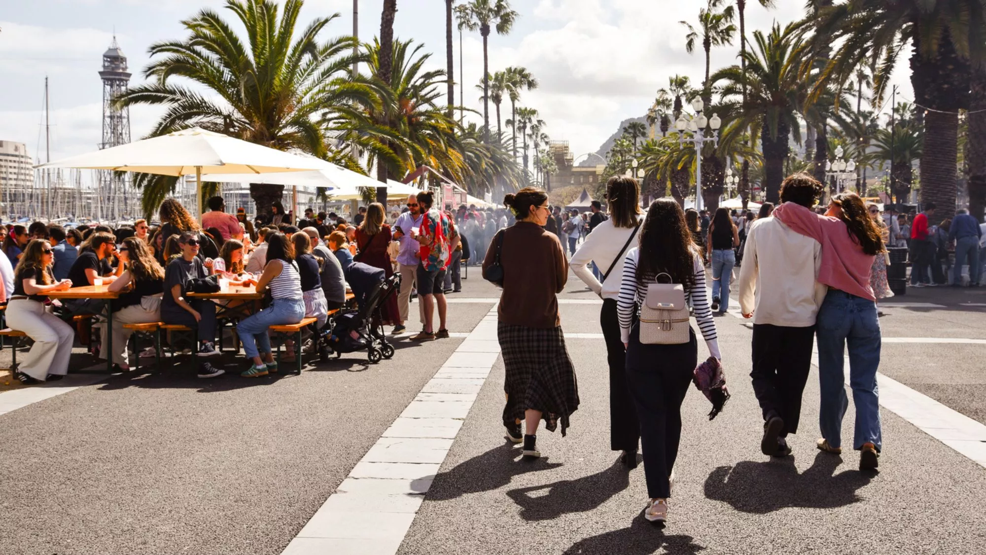 All Those Food Market en el Moll de la Fusta en una edición anterior / Cedida