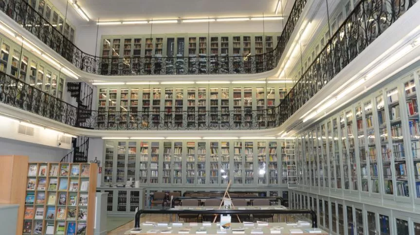 La biblioteca del Ministerio de Agricultura, Pesca y Alimentación / Foto: MAPA