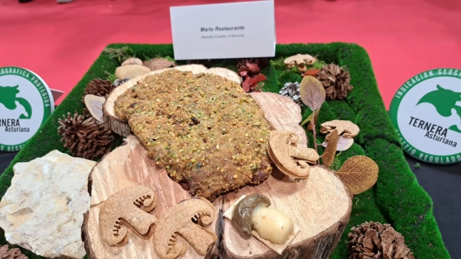 El cachopo de Marlo (Albacete), segundo en el concurso de mejor cachopo 2025 / Raquel Castillo El cachopo de Marlo (Albacete), segundo en el concurso de mejor cachopo 2025 / Raquel Castillo