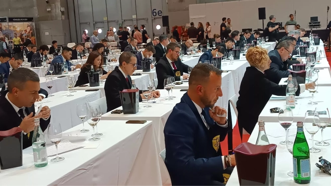 Pruebas en el Campeonato de España de Sumilleres / Cedida