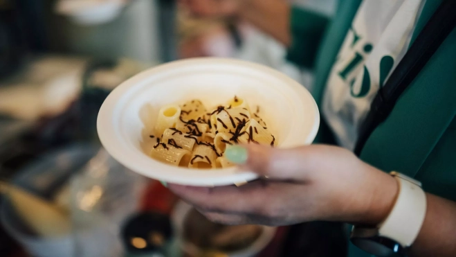 Plato de pasta en el festival Taste-It en Barcelona / Cedida