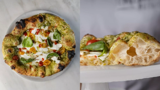 Una de las pizza de Punta (Barcelona) / Cedida Una de las pizza de Punta (Barcelona) / Cedida