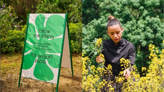 La chef Martina Puigvert colabora con Garden Pizza durante la Pizza Week / Instagram La chef Martina Puigvert colabora con Garden Pizza durante la Pizza Week / Instagram
