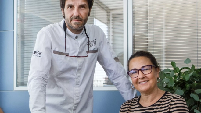 Carles Soler e Indiana Mans lideran Artesans Soler en Badalona / Cedida Carles Soler e Indiana Mans lideran Artesans Soler en Badalona / Cedida