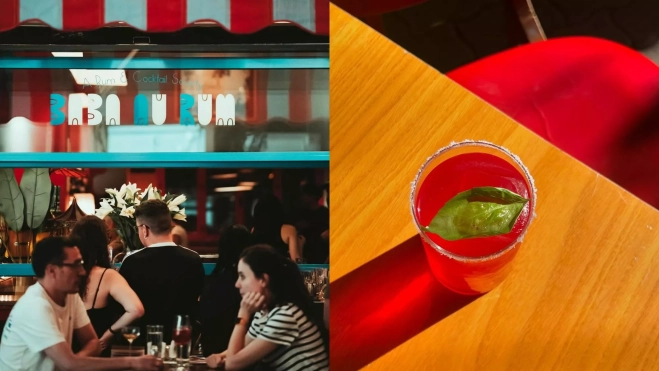 Coctelería Baba au Rum en Atenas y su versión de la paloma / Instagram Coctelería Baba au Rum en Atenas y su versión de la paloma / Instagram