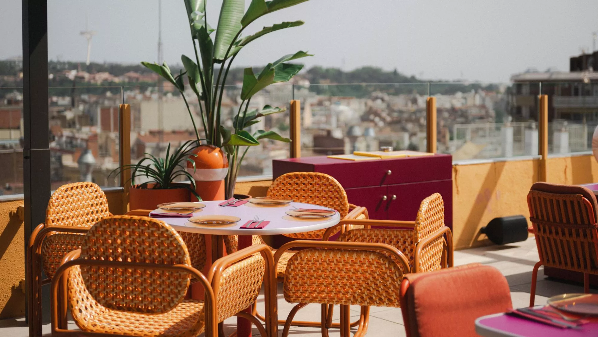 El 'rooftop' Bonavista en el Hotel Moxy Barcelona / Cedida