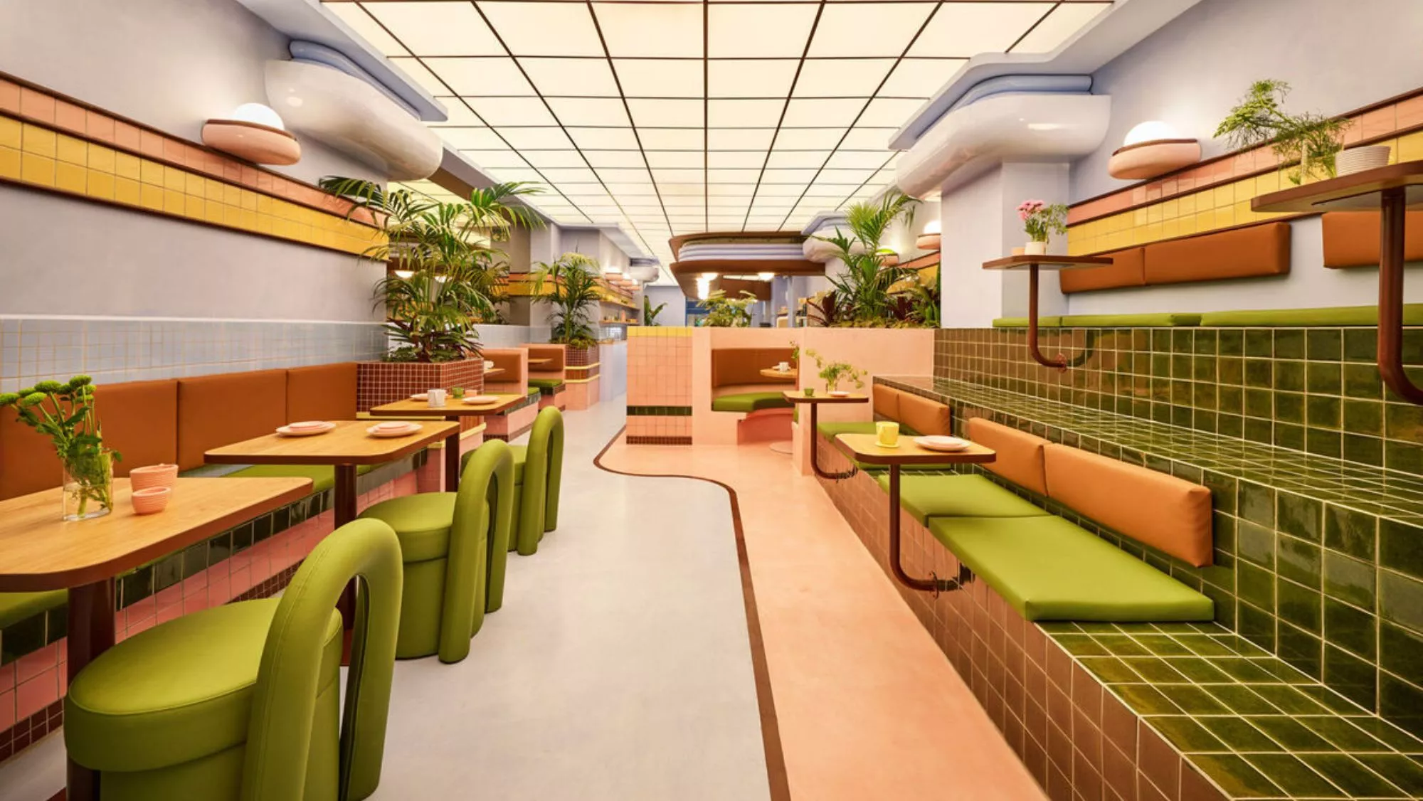 Cafetería y heladería Amiko (Barcelona) / Restaurant & Bars Design Awards / Los 8 bares y restaurantes de España con mejor diseño: finalistas en unos premios internacionales
