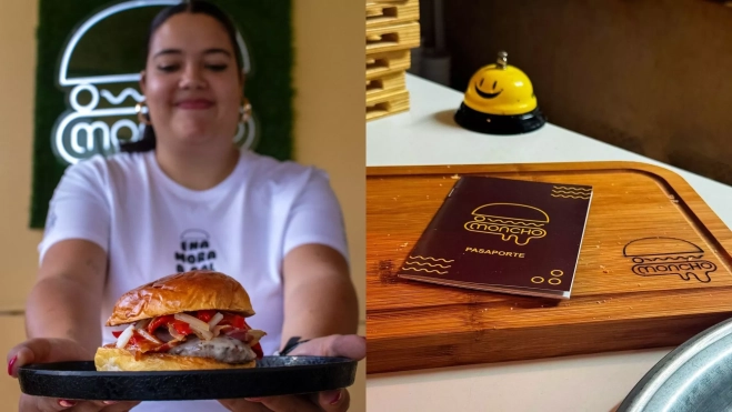 Hamburguesas en O'Moncho Burger en el municipio de Lira / Instagram