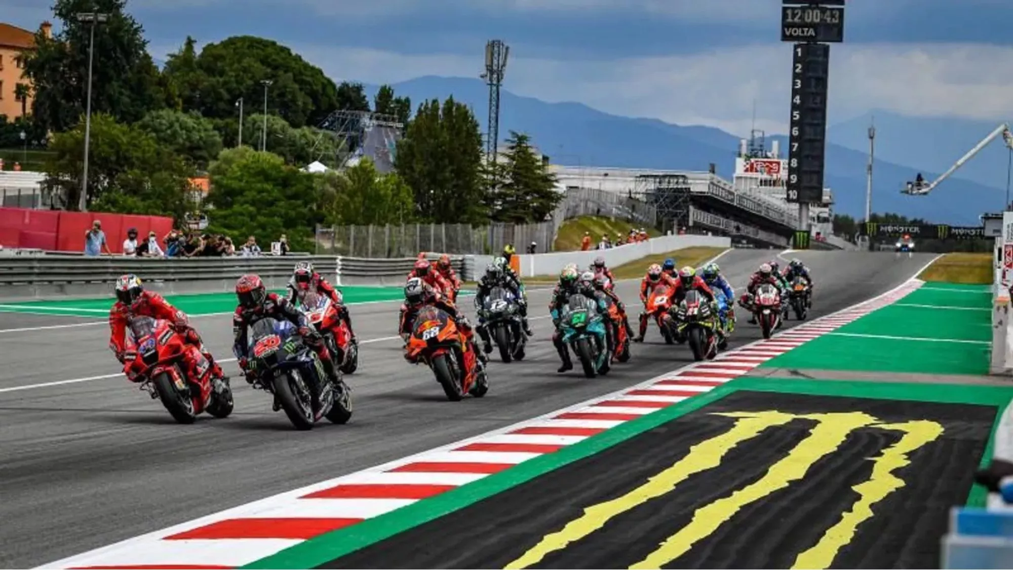 Campeonato de MotoGP en el circuito de Barcelona-Catalunya en Montmeló / MotoGP