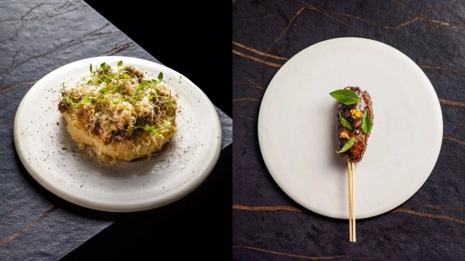 Pan con rebozuelos y comté y otra de las creaciones de Sisè (Lleida) / Instagram Pan con rebozuelos y comté y otra de las creaciones de Sisè (Lleida) / Instagram