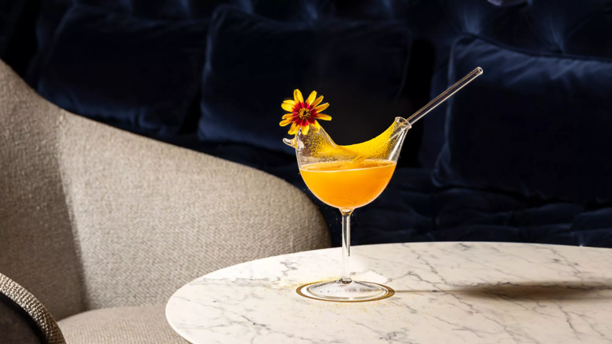 Cóctel de Tendiez Coctail Bar en el hotel Sofitel Barcelona Skipper para la BHBW / Cedida