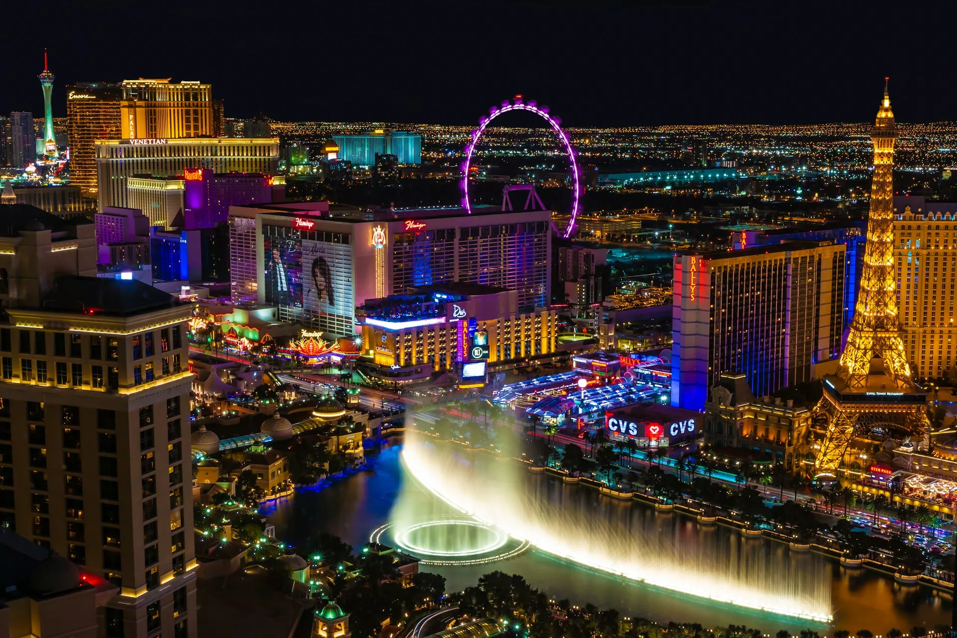 Vistas de la zona de Casinos de Las Vegas/  Julian Paefgen / UNSPLASH