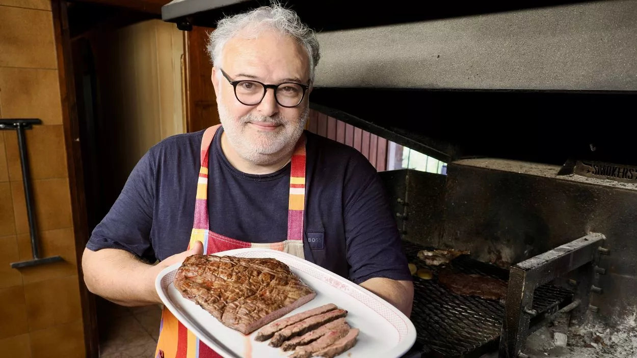El chef catalán Pere Arpa en el restaurante Can Gelada / Mar Duran / Nordmedia