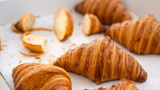 Croissants presentados al concurso de Mejor Croissant de Mantequilla 2025 / SIMÓN SÁNCHEZ Croissants presentados al concurso de Mejor Croissant de Mantequilla 2025 / SIMÓN SÁNCHEZ