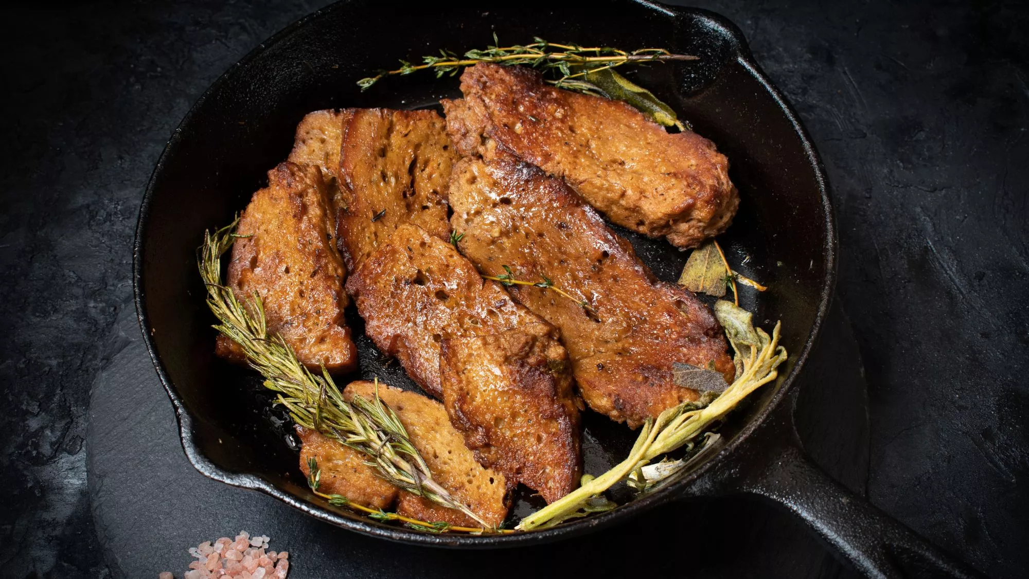 Seitán asado a la sartén / Canva