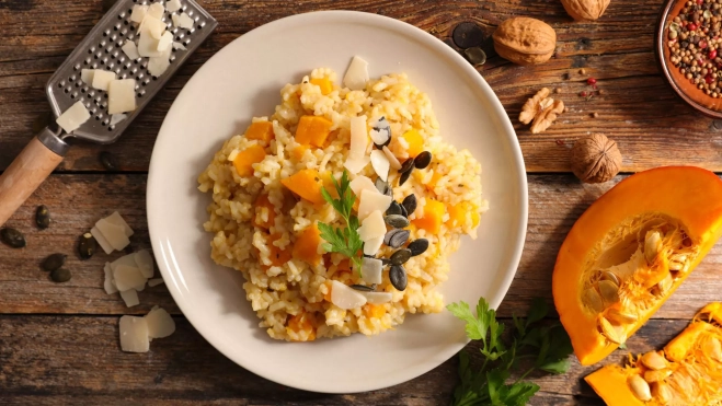 Risotto de calabaza / Canva Risotto de calabaza / Canva