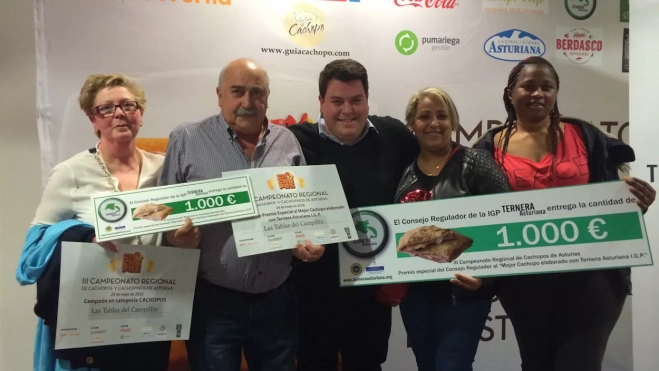 Premios al mejor cachopo para Las Tablas del Capillín Premios al mejor cachopo para Las Tablas del Capillín