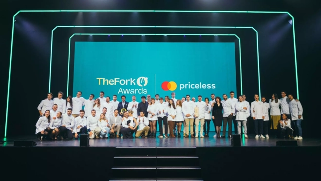 Ganadores y finalistas de los TheFork Awards 2025 en Madrid / Cedida Ganadores y finalistas de los TheFork Awards 2025 en Madrid / Cedida
