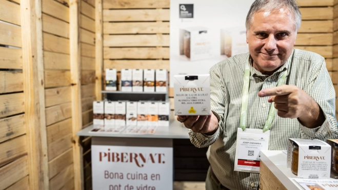 Josep Chavarria, de Pibernat Alimentària en el Gastronomic Forum Barcelona / SIMÓN SÁNCHEZ