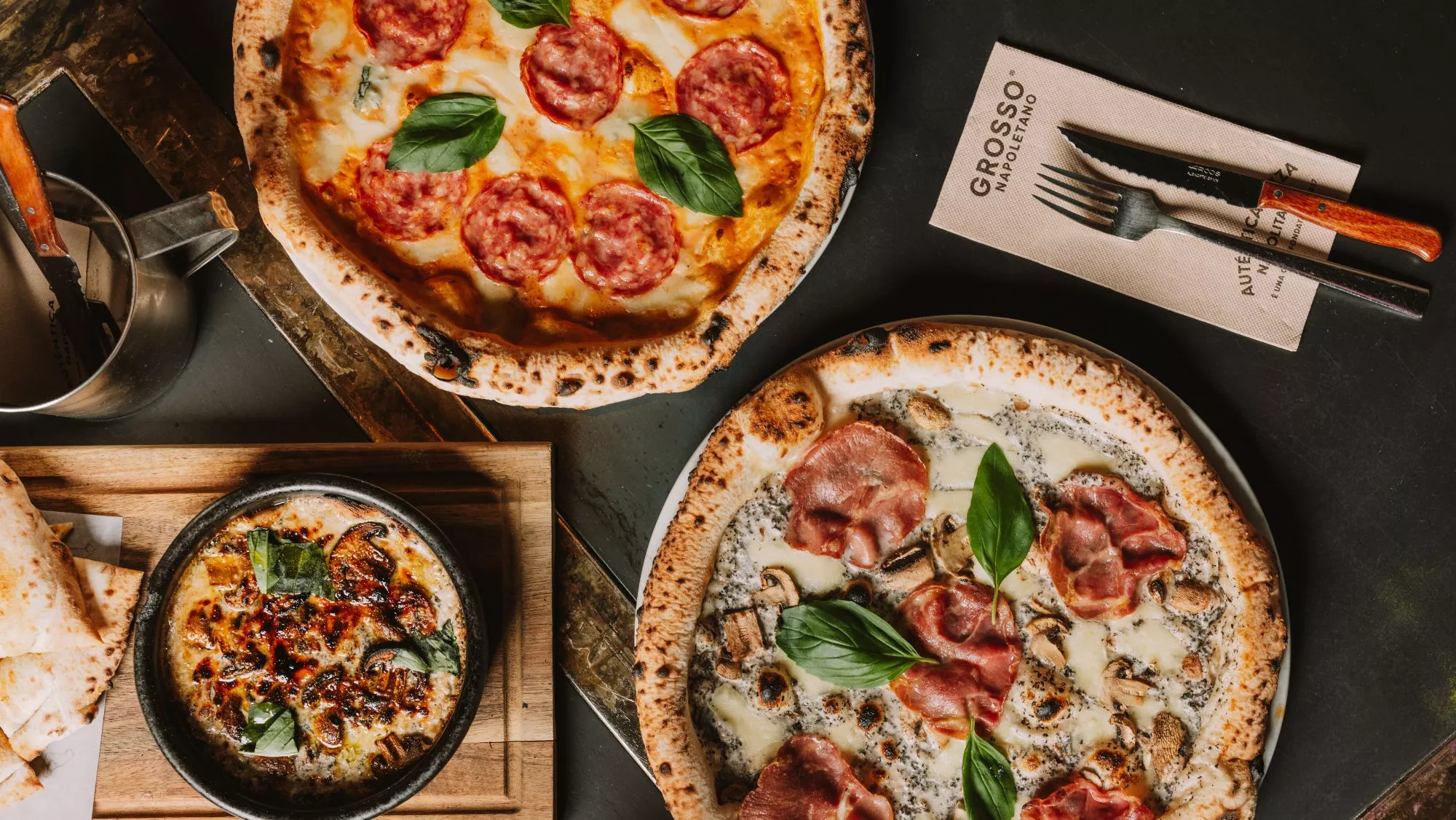 Pizzas de otoño en la cadena Grosso Napoletano / Cedida